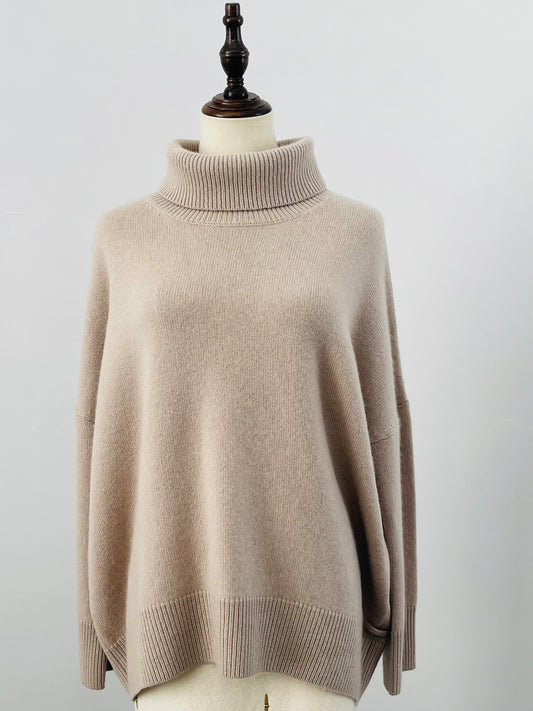 100% Cashmere Turtle Neck Sweater